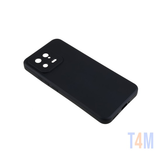Silicone Case with Camera Shield for Xiaomi 13 Black